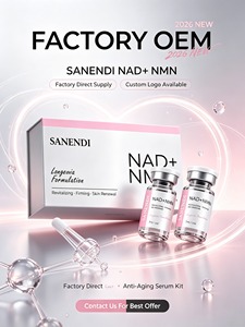 Sérum facial aux peptides NAD NMN, collagène, rétinol, bakuchiol, anti-âge, anti-rides, élasticité, effet raffermissant soyeux, soin régénérant, OEM - Product Image 3