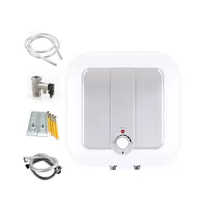 Calentador de agua eléctrico rectangular 15L para baño doméstico de 1500W