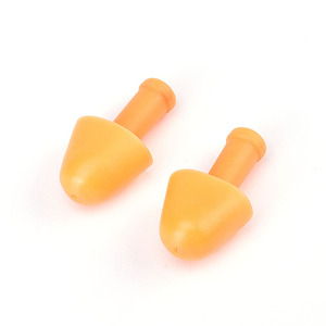 Bouchons d'oreilles en silicone imperméables monocouche, vente en gros d'usine, certification ANSI, réduction du bruit de 33 dB, réutilisables pour la natation - Product Image 4
