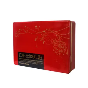 Customized Products Tea Bag Packing Tin Box For Wholesale High-End Gift Packaging Tin Can