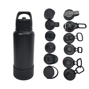 Logotipo personalizado <span class=keywords><strong>1000ml</strong></span> garrafa de vácuo de aço inoxidável 32 oz exterior para tampa térmica isolada 12-24 horas térmicas - Product Image 4