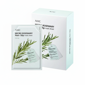 AHC Micro Rosemary Non-Slip Facial Mask Sheet 10 Sheets Good Quality - Product Image 2