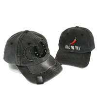 Nueva gorra de béisbol de malla geométrica de algodón vintage versión coreana diseño de retazos colorido patrón de letras sombrero de camionero común 3D
