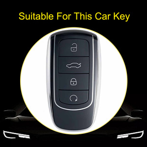 Innofit crc1 chìa khóa xe Bìa trường hợp TPU chất lượng cao Nhà cung cấp cho Chery jaecoo 7 tiggo 8 9 7 cộng với cá nhân giá cả - Product Image 2