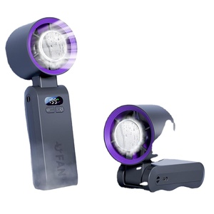 Mini Handheld Rechargeable <b>Battery</b> <b>Operated</b> Low Noise Small Type C Fast Charging Portable Cooling Fan - Product Image 1