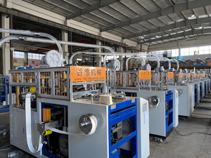 Máquina para hacer tazas de café de alta velocidad 120 pcs/min Máquina automática para tazas de papel desechables () - Product Image 3