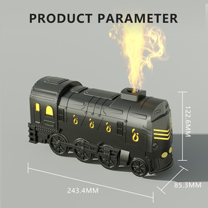 Noel hediyesi simüle tren ses <span class=keywords><strong>Mini</strong></span> küçük tren Aroma YAYICI renkli LED ışıkları uzaktan kumanda aromaterapi makinesi - Product Image 5