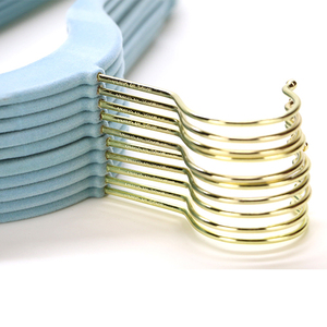 Charisma nhung móc với 360 xoay vàng móc áo chống trượt móc không gian tiết kiệm mạnh mẽ bền quần áo hiện đại móc - Product Image 3