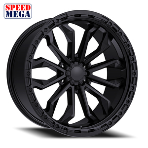 ล้อแม็กซ์ SPEED MEGA สีดำด้าน ลายหลายก้าน ขนาด 5.5 นิ้ว แบบชิ้นเดียว สำหรับดัดแปลง อัพเกรด ใช้ได้กับรถทั่วไป - Product Image 1