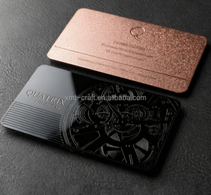 Tarjetas de metal personalizadas, tarjetas de crédito de alta gama, tarjetas de visita de metal, logotipos grabados con láser - Product Image 6