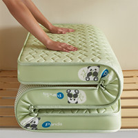 Matelas en mousse à mémoire de forme en silicone personnalisé, respirant, lavable, antibactérien, motif panda de dessin animé pour enfants