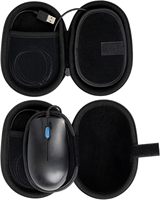 Étui de rangement EVA pour souris de jeu sans fil Master 4 & Master 3S, étui rigide en cuir, sac de rangement portable