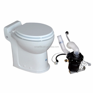 Une pièce maceator Toilettes <span class=keywords><strong>avec</strong></span> <span class=keywords><strong>Broyeur</strong></span> Intégré à la Base, Blanc - Product Image 2