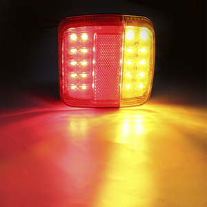 Đèn LED không dây mới cho xe kéo, sử dụng pin, sạc USB, gắn từ tính, đèn hậu xe kéo, thấu kính trong suốt, chất lượng cao, chống nước IP67 - Product Image 2