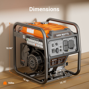 Superior Quality 3400W Portable Petrol Big Fuel Tank <b>Generators</b> 50Hz/60Hz Gasoline <b>Generator</b> for Home&Outdoor Home - Product Image 6
