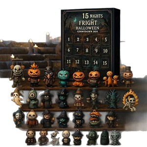 Caja Misteriosa de Cuenta Regresiva para Halloween, 31 Noches de Terror, Colección de Mini Figuras de Plástico, Regalo Unisex para Mayores de 14 Años - Product Image 5