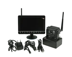 Sistema di telecamere Wireless digitali da 7 "Monitor AHD 7" batteria ricaricabile con Base magnetica per fotocamera Wireless AHD 720P