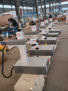 เครื่องแกะสลักและทำเครื่องหมายด้วยไฟเบอร์เลเซอร์ CNC 20W/30W/50W ระบายความร้อนด้วยอากาศ รองรับไฟล์ DXF/BMP/AI/DWG/DST รับประกัน 2 ปี ใหม่ - Product Image 5