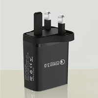 Chargeurs de téléphone portable USB à charge rapide intelligents QC3.0, chargeurs USB universels à 4 ports, prise murale de charge, 4 ports