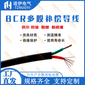 Cable Compensador Tipo B Tznuoyi con Cubierta de PVC y Conductor de Cobre-Níquel para Instrumentación Electrónica - Product Image 5