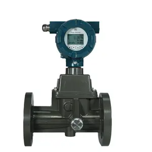 1'' inch DN25 Precession vortex flowmeter measure n2 gas flow meter natrual gas flow sensor