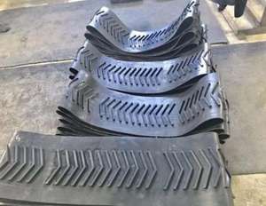 Sabuk konveyor karet batu berat profesional sabuk konveyor karet kain tahan panas dan tahan aus sabuk konveyor karet kecepatan dapat disesuaikan - Product Image 6