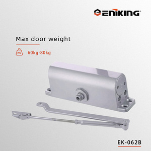 Penutup Pintu Otomatis Eniking <span class=keywords><strong>EK</strong></span>-062B EN4 Heavy Duty Komersial dari Aluminium Alloy, Kecepatan Dapat Diatur untuk Pintu 60-80kg - Product Image 2