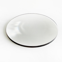 Lentille convexe en verre avec revêtement antireflet, diamètre 25,4 mm * 1 mm, personnalisée en usine, OEM, pour caméra IR
