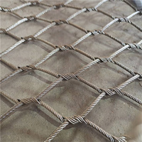 Grillage en acier inoxydable léger sur mesure de 1.2mm 1.5mm 2.0mm trou de 25*25mm pour les cages à oiseaux grillage de volière
