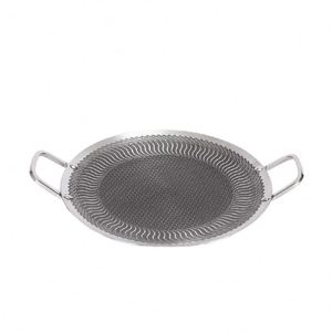 316 Stainless Steel Barbecue <b>Pan</b> with Handle, Suitable for Outdoor Barbecues, Camping, and <b>Induction</b> Cooking - Product Image 5