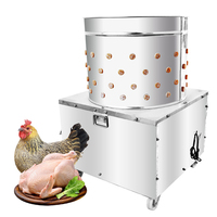 Machine à plumer les poulets / Machine à plumer les petits poulets / Machine à nettoyer et à plumer les poulets
