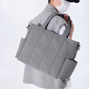 <b>Custom</b> Logo Unisex Tote Bags Shopping Handbag Men Women Nylon Outdoor Travel Sports Cross Body Shoulder Bag - Product Image 3