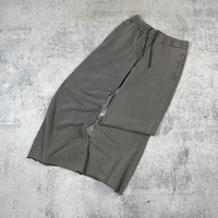 Pantalon de sport décontracté coréen pour homme, taille haute, en molleton, grande taille, personnalisé Alibaba