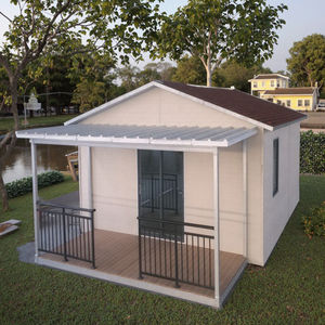 Conteneur modulaire Appartement Utilisation Flat Pack Design Atelier détachable Caractéristiques Panneau sandwich Bureau à domicile Salon - Product Image 1