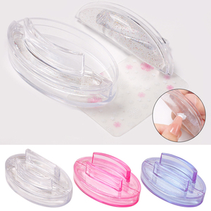 Le plus récent <span class=keywords><strong>tampon</strong></span> en Silicone pour ongles Surface incurvée <span class=keywords><strong>tampon</strong></span> français transfert Templatei clair gelée joint timbre <span class=keywords><strong>manucure</strong></span> - Product Image 2