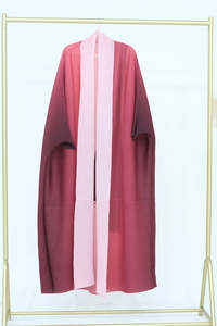 Leduo Customized New Minimalist Premium Breathable Modest Floor Length <b>Dress</b> <b>Loose</b>-<b>fitting</b> style Abaya for Muslim - Product Image 2