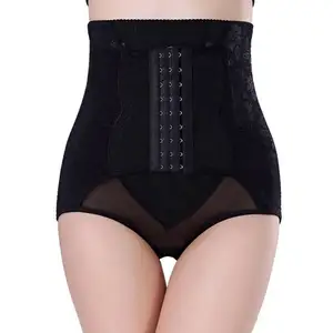 Women's High Waisted Tummy Control Body Shaper Seamless Lifter Panties with Adjustable Buckle