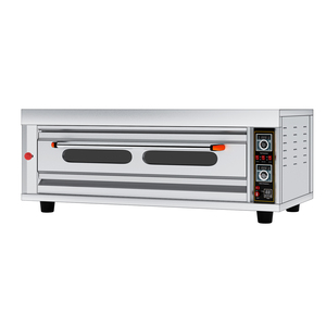 Macchina da forno commerciale in acciaio inossidabile forno da forno resistente 3 piani 6 vassoi a Gas e forno elettrico - Product Image 4