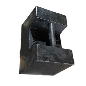 مقياس وزن شاحنة ، وزن قابل للتكديس من الحديد الزهر يستخدم لمعايرة مجموعة الوزن - Product Image 2