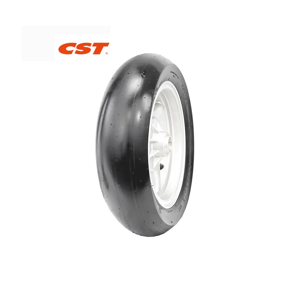 CST C6109 Chất Liệu Cao Su Cổ Điển Kích Cỡ Khác Nhau Lốp Xe Đua Xe Máy 120/80-12 100/80-12