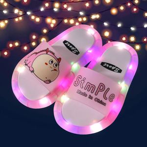 <span class=keywords><strong>Scarpe</strong></span> da Spiaggia Estive per Bambini con Suola in PVC, Ciabatte con <span class=keywords><strong>Luci</strong></span> LED a Forma di Cartone Animato - Product Image 4