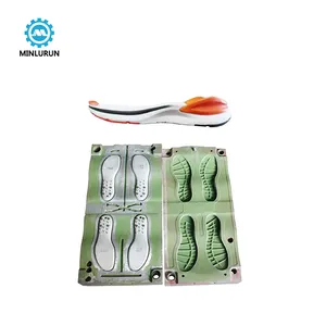 Basketball Shoes Sole TPR Injection Mold With Eva Injection Outsole Shoes Mould