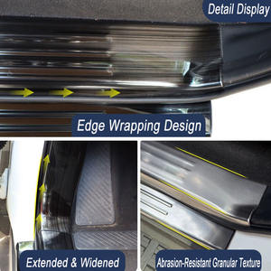 Barre de seuil en acier inoxydable 304 Yifeng résistante aux rayures et à l'usure pour Land Cruiser Prado LC250 <span class=keywords><strong>2018</strong></span>- - Product Image 5