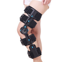 Attelle de Genou Réglable pour la Fixation des Fractures Rotuliennes, Blessures du Ménisque et Protection Post-Opératoire de la Jambe