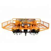 Transplanteur de semis multifonctionnel haute performance à 2 rangs pour légumes avec travail du sol rotatif pour semis en plug