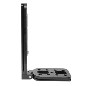 Support en L pour appareil photo reflex numérique en aluminium Plaque de fixation rapide verticale et horizontale pour Canon 80D 5D Mark i <span class=keywords><strong>7D</strong></span> <span class=keywords><strong>Sony</strong></span> a7riii Ronin S - Product Image 6