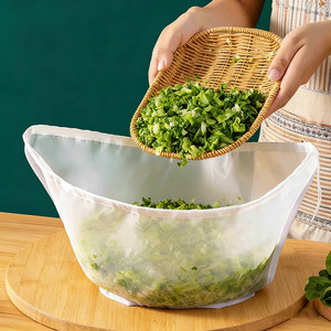 Vegetable Dehydration Bag Food Filter <b>Mesh</b> <b>Strainer</b> For Cabbage Soy Milk Dumpling Filling Squeezer Washable Reusable Kitchen - Product Image 1