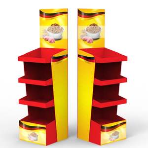 Benutzer definierte Logo Pappe Haustier Hund Zubehör Leine Kleidung Halsbänder Shop <span class=keywords><strong>Store</strong></span> Display Rack für Tierhandlung - Product Image 6