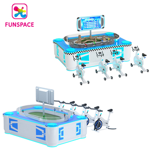 Đồng tiền hoạt động trò chơi thể thao giải trí Arcade 4 người chơi đi xe đạp VR <span class=keywords><strong>AR</strong></span> Máy chơi <span class=keywords><strong>game</strong></span> xe đạp Mô phỏng trò chơi Arcade máy - Product Image 5
