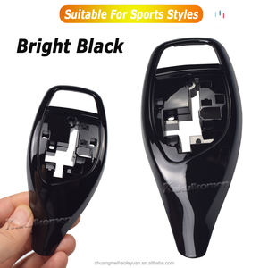 Cubierta de perilla de palanca de cambios de coche deportivo BMW <span class=keywords><strong>M</strong></span> para modelos 2 3 4 5 6 7-Series X3 X4 F20 F22 F30 F35 F32 F36 F10 F18 F07 F06 F26 - Product Image 3